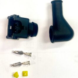 Bosch EV1 2-Pin Fuel Injector Connector Kit w/90° Boot