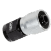 G181 Crimp on fitting straight.
