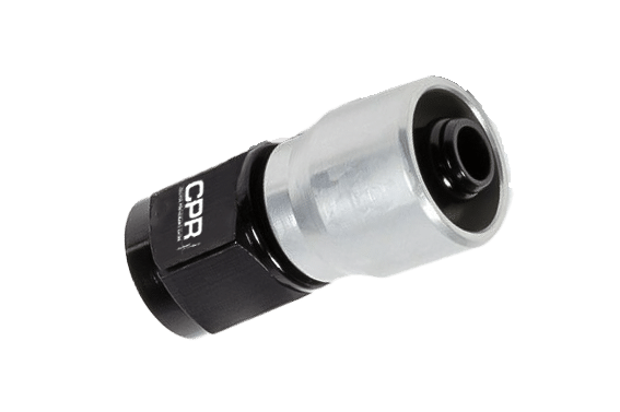 G181 Crimp on fitting straight.