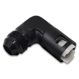 Sell T-6061 Aluminum -8AN Fuel Adapter Fitting To 5/16 GM Quick Connect LS Male BLACK In CA - Foto 7
