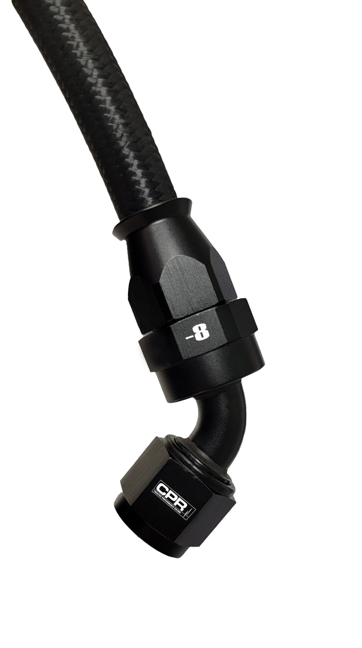 PTFE Fitting with braided hose PTFE Fuel Fitting with Braided Fuel Hose