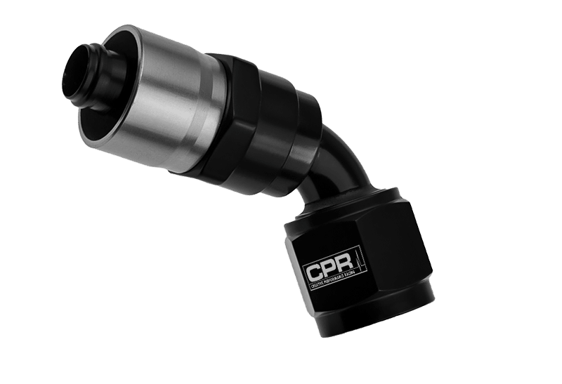 G184560 Crimp on 45 Degree AN Fitting