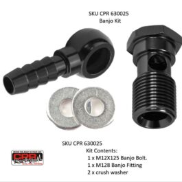 Banjo To Barb Kit- Black 