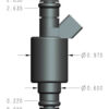 DELPHI 42LB Fuel Injector - Set 8 - Thumbnail Image 2