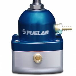 Universal EFI (Electronic Fuel Injection)Adjustable Fuel Pressure Regulator 25-90 psi (2) -6AN Inlets (1) -6AN Return Blue FUELAB
