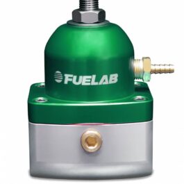 Universal CARB Adjustable Fuel Pressure Regulator Large Seat 1-3 psi 2 -10AN Inlets 1 -6AN Return Green FUELAB