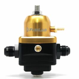 Regulator Adjustable Electronic (1) -6 inlet (1) -6 return Gold FUELAB