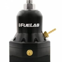 Universal EFI Electronic Fuel Injection Adjustable Fuel Pressure Regulator 40-80 psi 2  -10AN Inlets 1  -10AN Return MAX FLOW BYPASS Black FUELAB