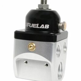 Universal CARB Adjustable Fuel Pressure Regulator 4 Port Blocking Style 4-12 psi (2) -10AN Inlet (4) -6AN Outlets FUELAB
